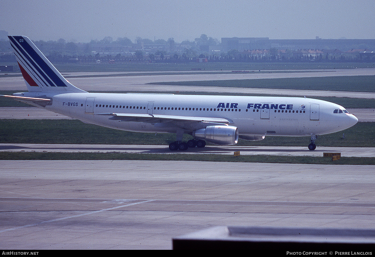 Aircraft Photo of F-BVGS | Airbus A300B4-203 | Air France | AirHistory.net #313966