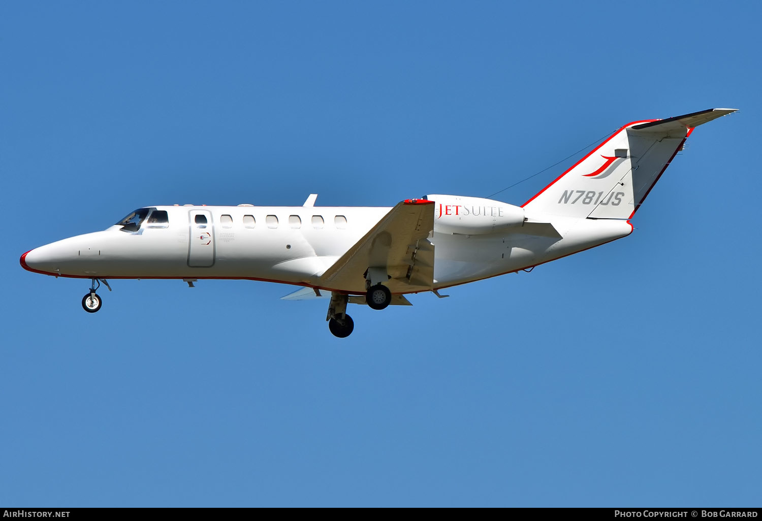 Aircraft Photo of N781JS | Cessna 525B CitationJet CJ3 | JetSuite | AirHistory.net #313980
