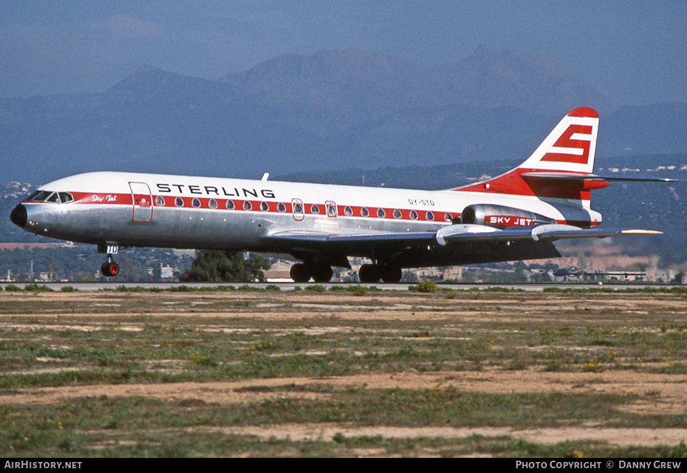 Aircraft Photo of OY-STD | Sud SE-210 Caravelle 10B3 Super B | Sterling Airways | AirHistory.net #313988