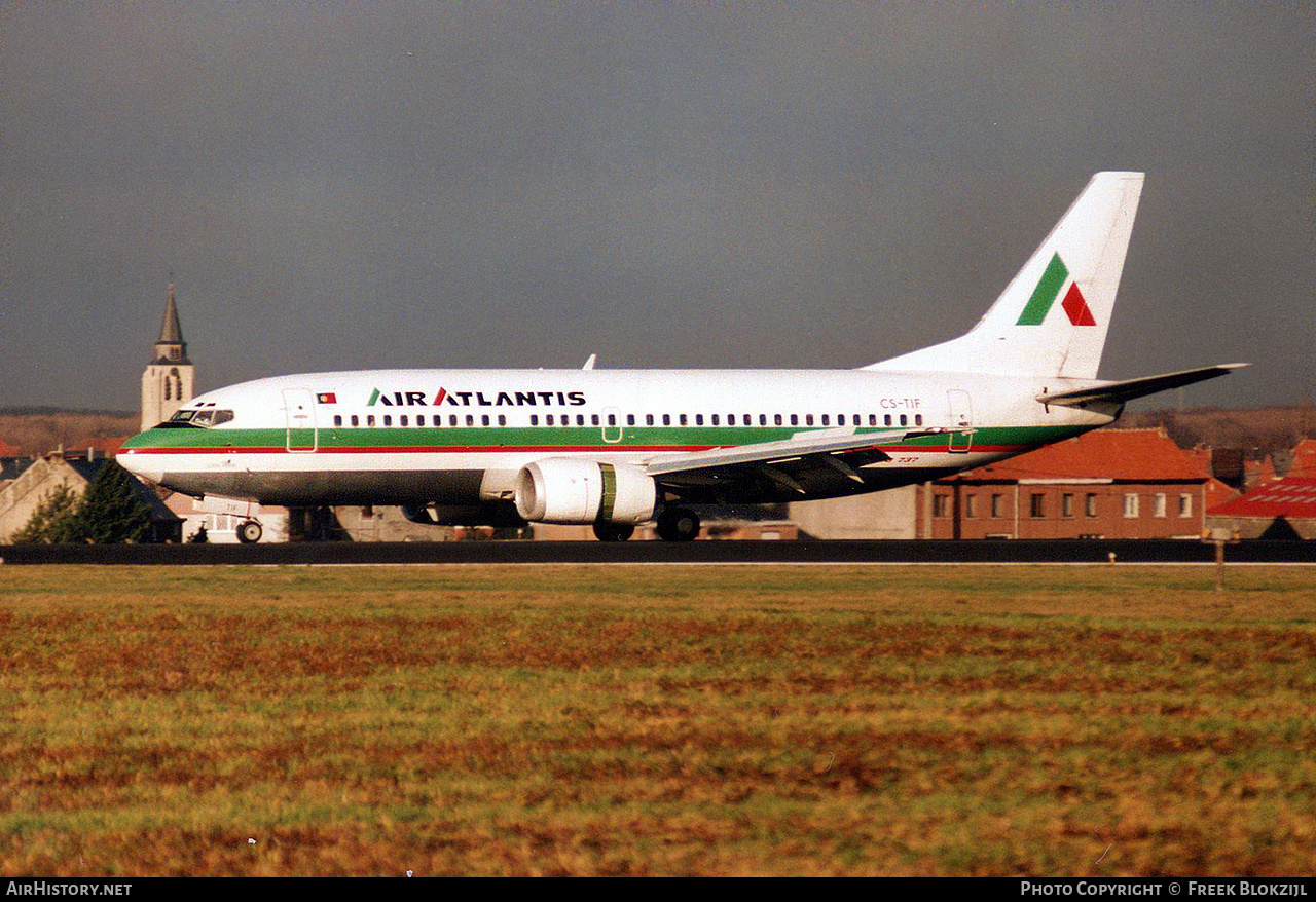 Aircraft Photo of CS-TIF | Boeing 737-3K9 | Air Atlantis | AirHistory.net #313994