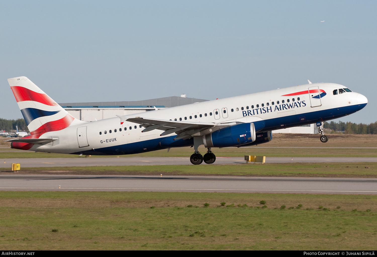 Aircraft Photo of G-EUUK | Airbus A320-232 | British Airways | AirHistory.net #314001