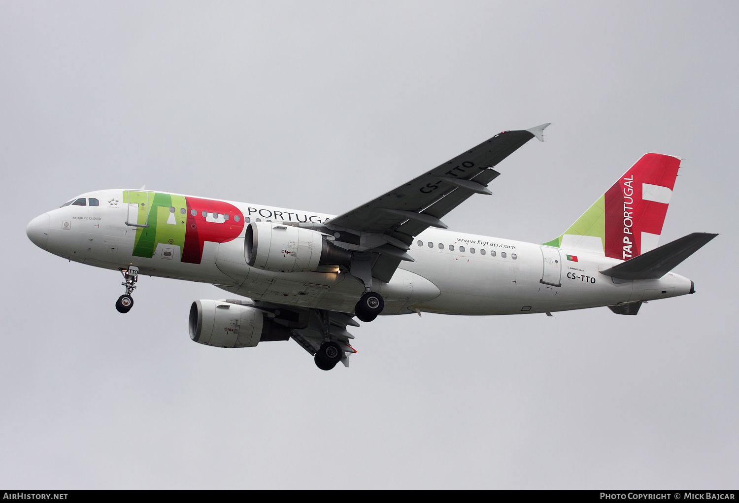 Aircraft Photo of CS-TTO | Airbus A319-111 | TAP Portugal | AirHistory.net #314004