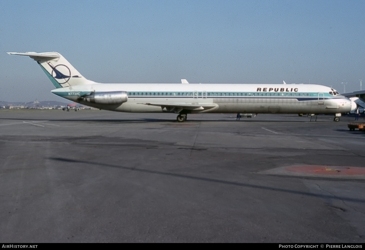 Aircraft Photo of N773NC | McDonnell Douglas DC-9-51 | Republic Airlines | AirHistory.net #314052