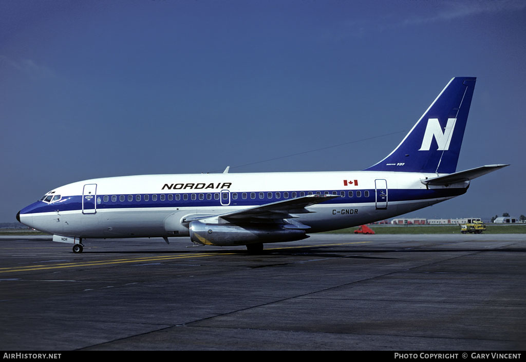 Aircraft Photo of C-GNDR | Boeing 737-242/Adv | Nordair | AirHistory.net #314061