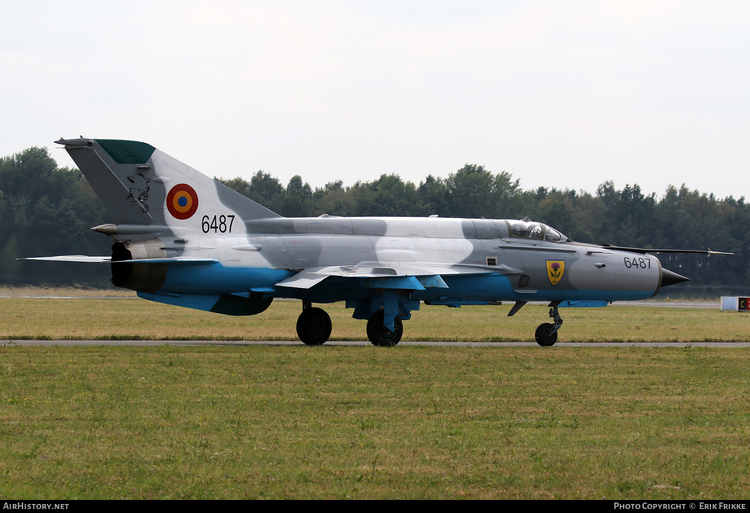 Aircraft Photo of 6487 | Mikoyan-Gurevich MiG-21MF-75 Lancer C | Romania - Air Force | AirHistory.net #314071