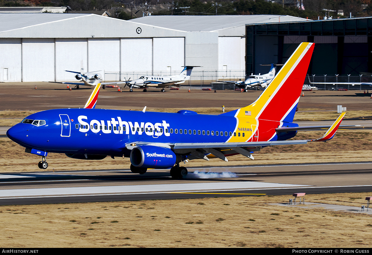 Aircraft Photo of N488WN | Boeing 737-7H4 | Southwest Airlines | AirHistory.net #314094