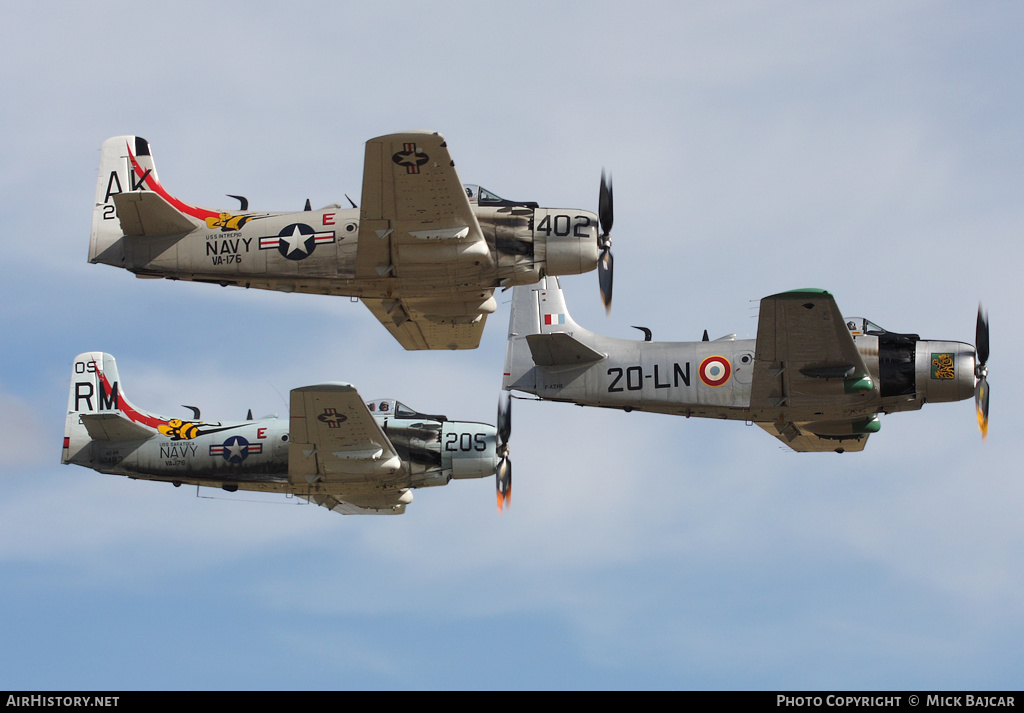 Aircraft Photo of G-RADR / 126922 | Douglas A-1D Skyraider (AD-4NA) | USA - Navy | AirHistory.net #314098