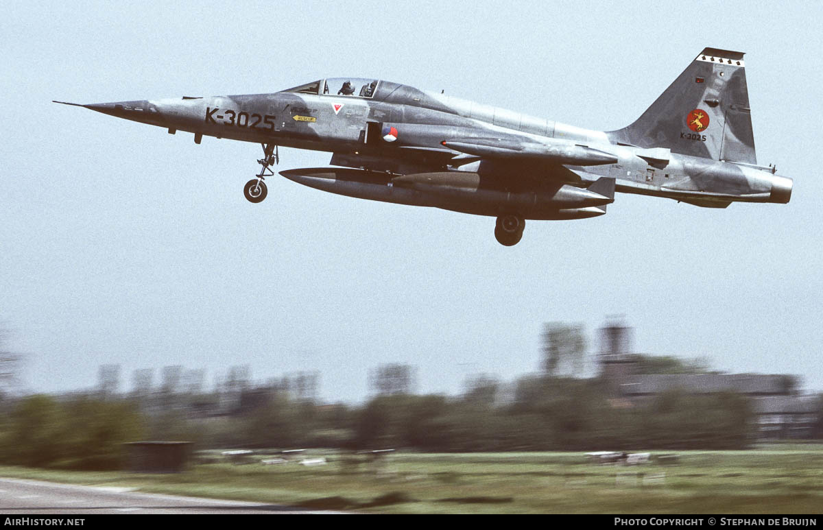 Aircraft Photo of K-3025 | Canadair NF-5A | Netherlands - Air Force | AirHistory.net #314117