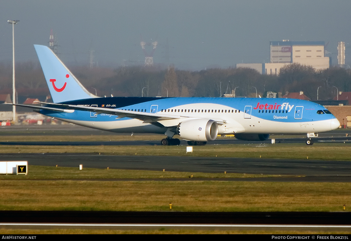 Aircraft Photo of OO-JDL | Boeing 787-8 Dreamliner | Jetairfly | AirHistory.net #314130