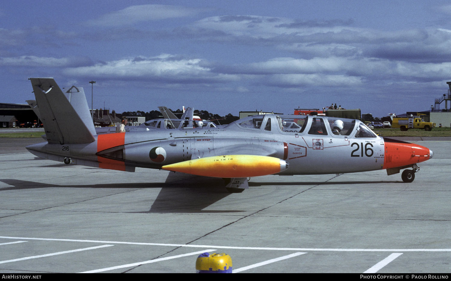 Aircraft Photo of 216 | Fouga CM-170R-2 Magister | Ireland - Air Force | AirHistory.net #314139