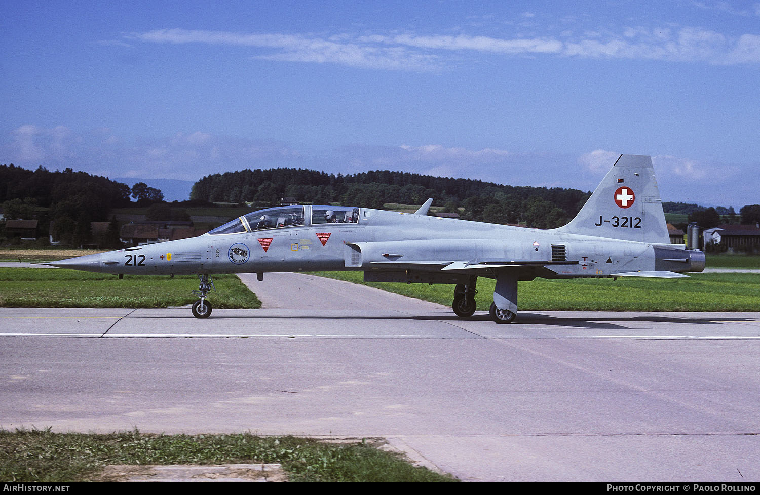 Aircraft Photo of J-3212 | Northrop F-5F Tiger II | Switzerland - Air Force | AirHistory.net #314147
