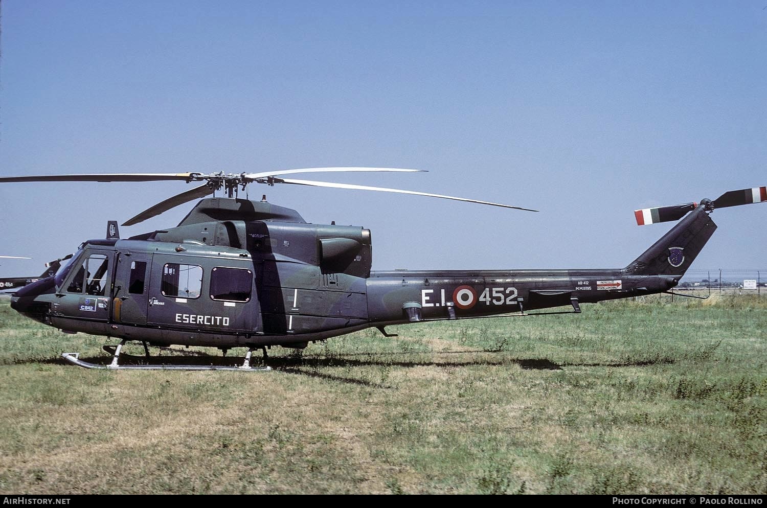 Aircraft Photo of MM81195 | Agusta AB-412 | Italy - Army | AirHistory.net #314153