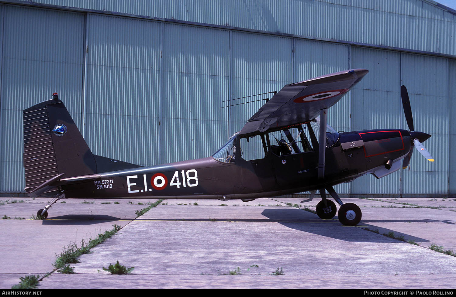 Aircraft Photo of MM57211 | SIAI-Marchetti SM-1019E | Italy - Army | AirHistory.net #314155
