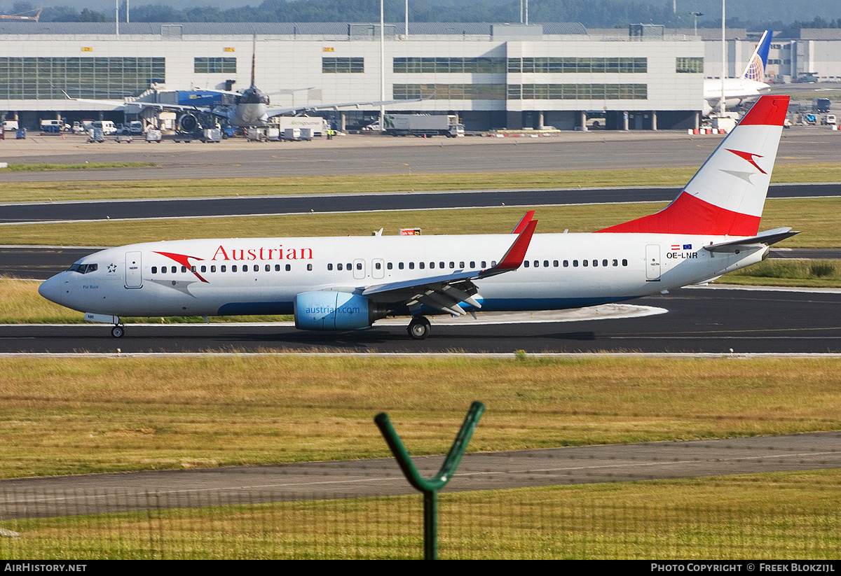 Aircraft Photo of OE-LNR | Boeing 737-8Z9 | Austrian Airlines | AirHistory.net #314158