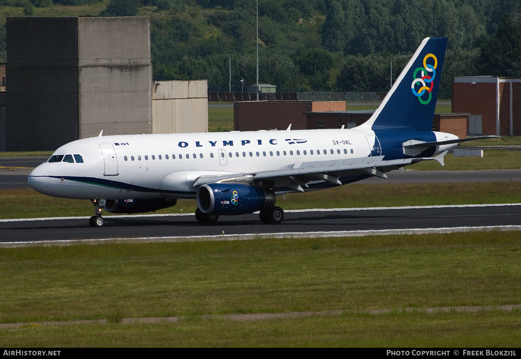 Aircraft Photo of SX-OAL | Airbus A319-132 | Olympic | AirHistory.net #314161