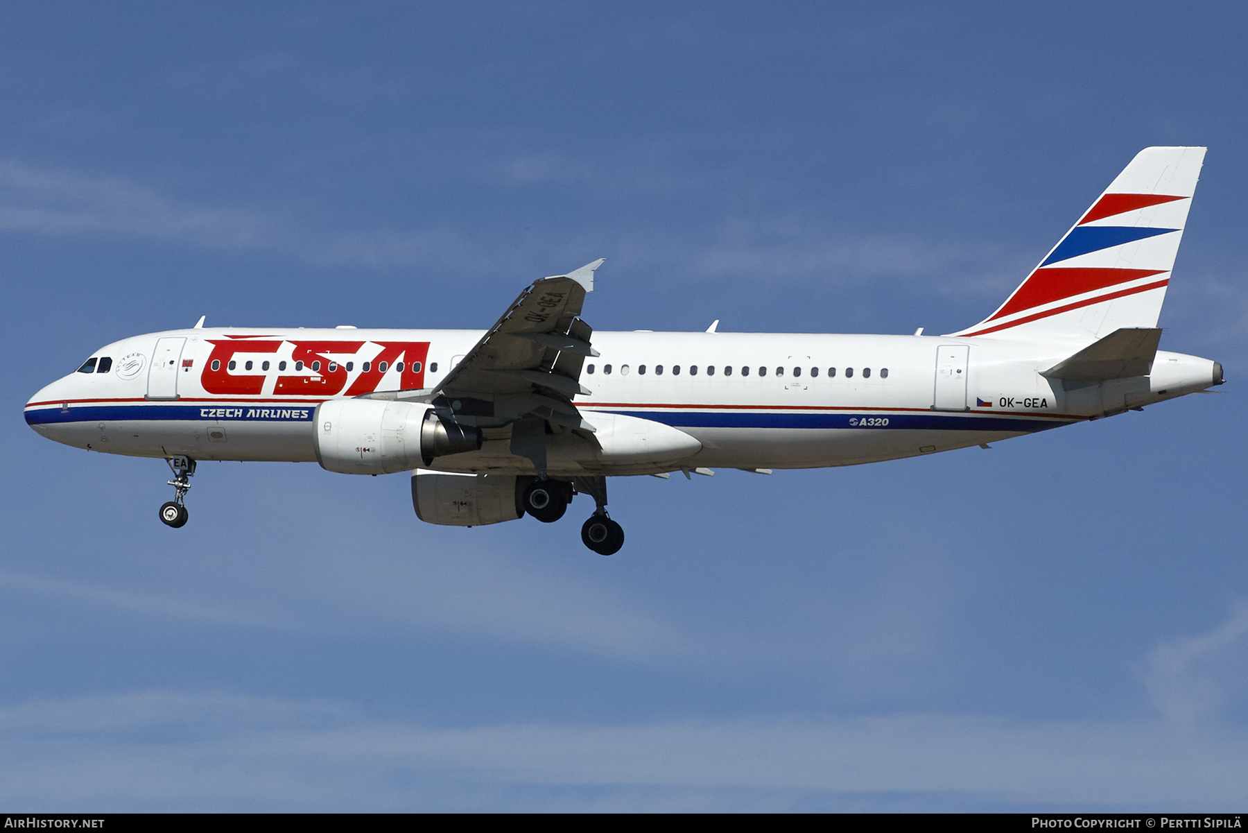 Aircraft Photo of OK-GEA | Airbus A320-214 | ČSA - Czech Airlines | AirHistory.net #314174