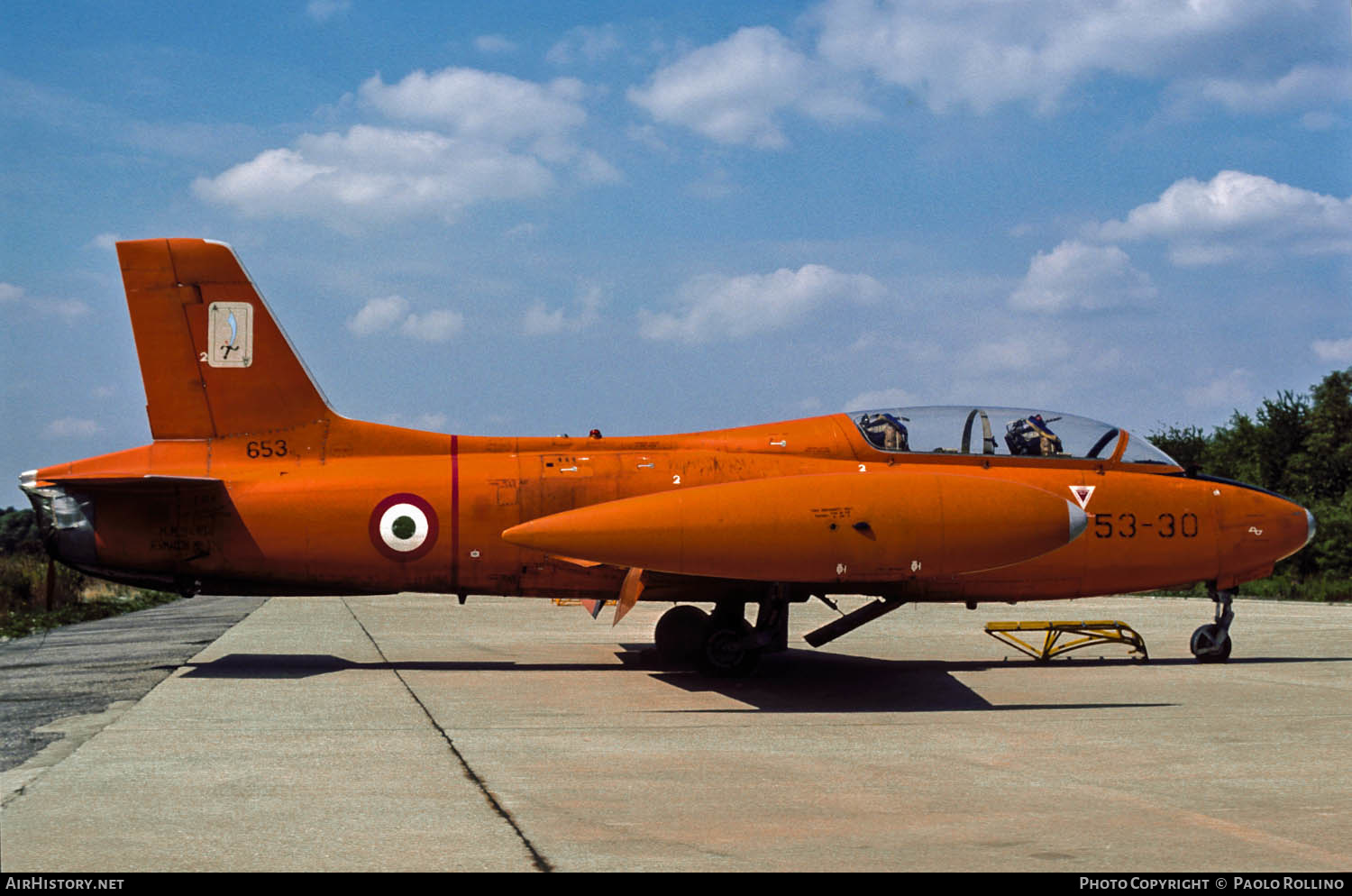Aircraft Photo of MM54184 | Aermacchi MB-326 | Italy - Air Force | AirHistory.net #314178