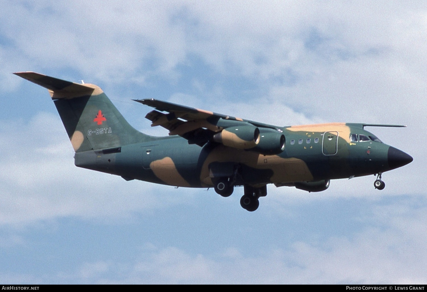 Aircraft Photo of G-BSTA | British Aerospace BAe-146-100STA | British Aerospace | AirHistory.net #314184