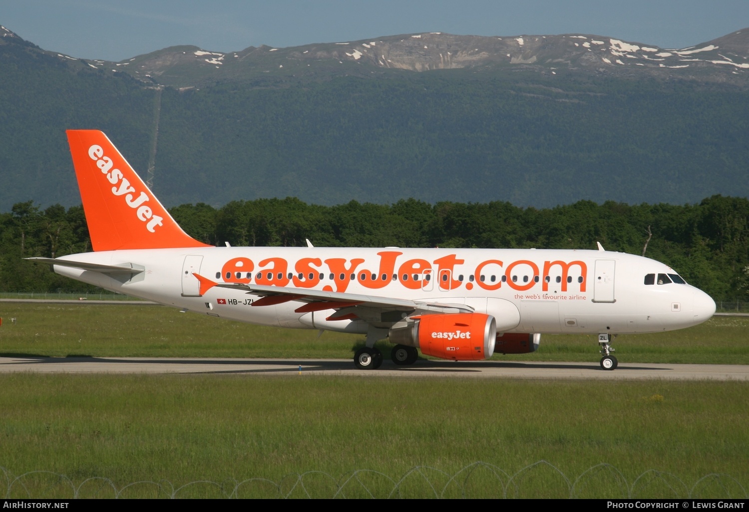 Aircraft Photo of HB-JZL | Airbus A319-111 | EasyJet | AirHistory.net #314189
