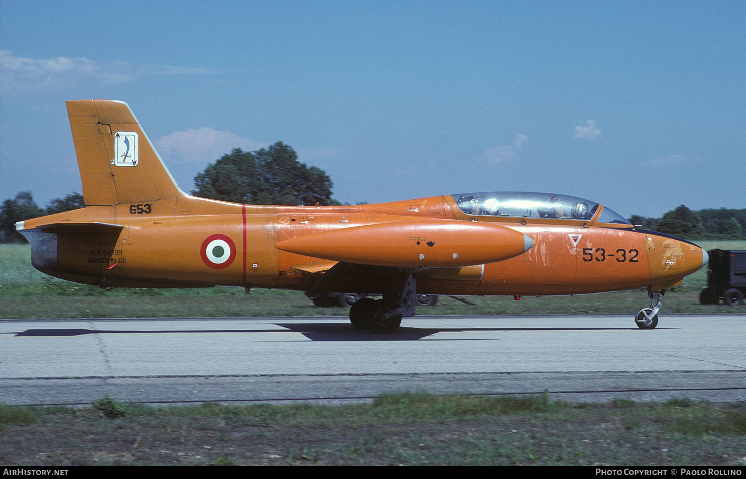 Aircraft Photo of MM54209 | Aermacchi MB-326 | Italy - Air Force | AirHistory.net #314191