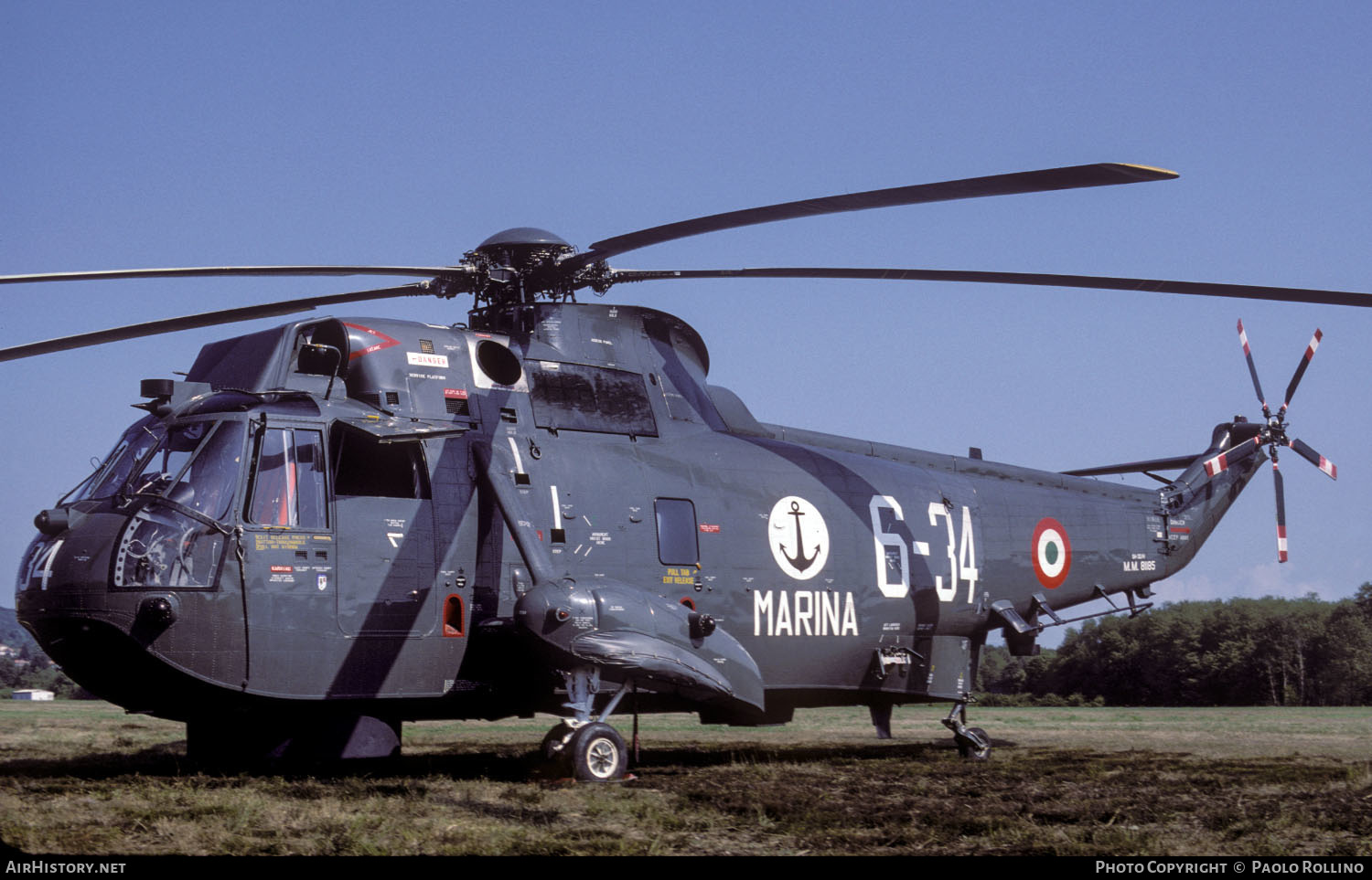 Aircraft Photo of MM81185 | Agusta SH-3D/H Sea King (AS-61) | Italy - Navy | AirHistory.net #314199