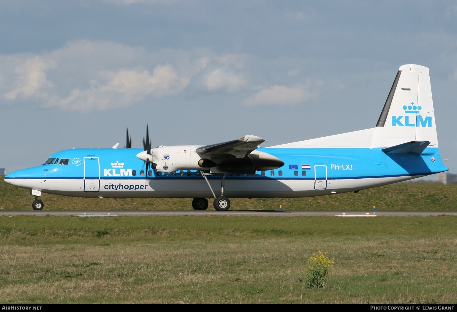 Aircraft Photo of PH-LXJ | Fokker 50 | KLM Cityhopper | AirHistory.net #314200