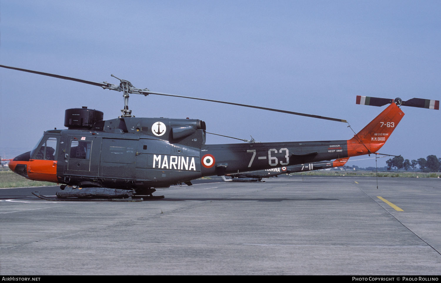 Aircraft Photo of MM81180 | Agusta AB-212ASW | AirHistory.net #314202