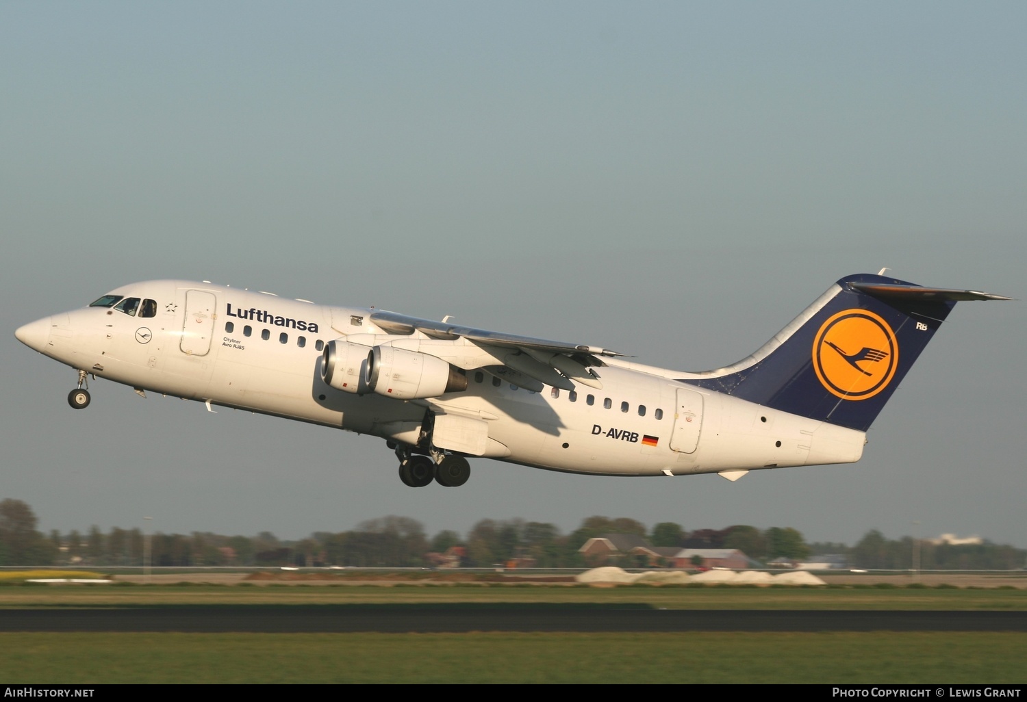 Aircraft Photo of D-AVRB | British Aerospace Avro 146-RJ85 | Lufthansa | AirHistory.net #314213