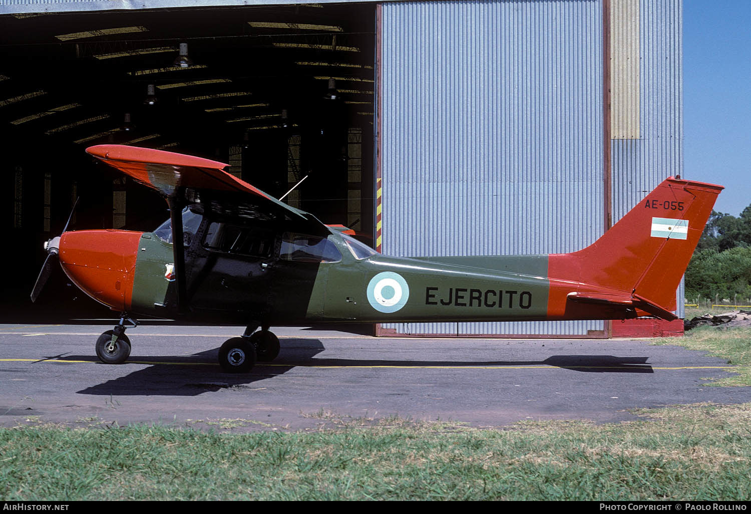 Aircraft Photo of AE-055 | Cessna T-41D Mescalero | Argentina - Army | AirHistory.net #314219