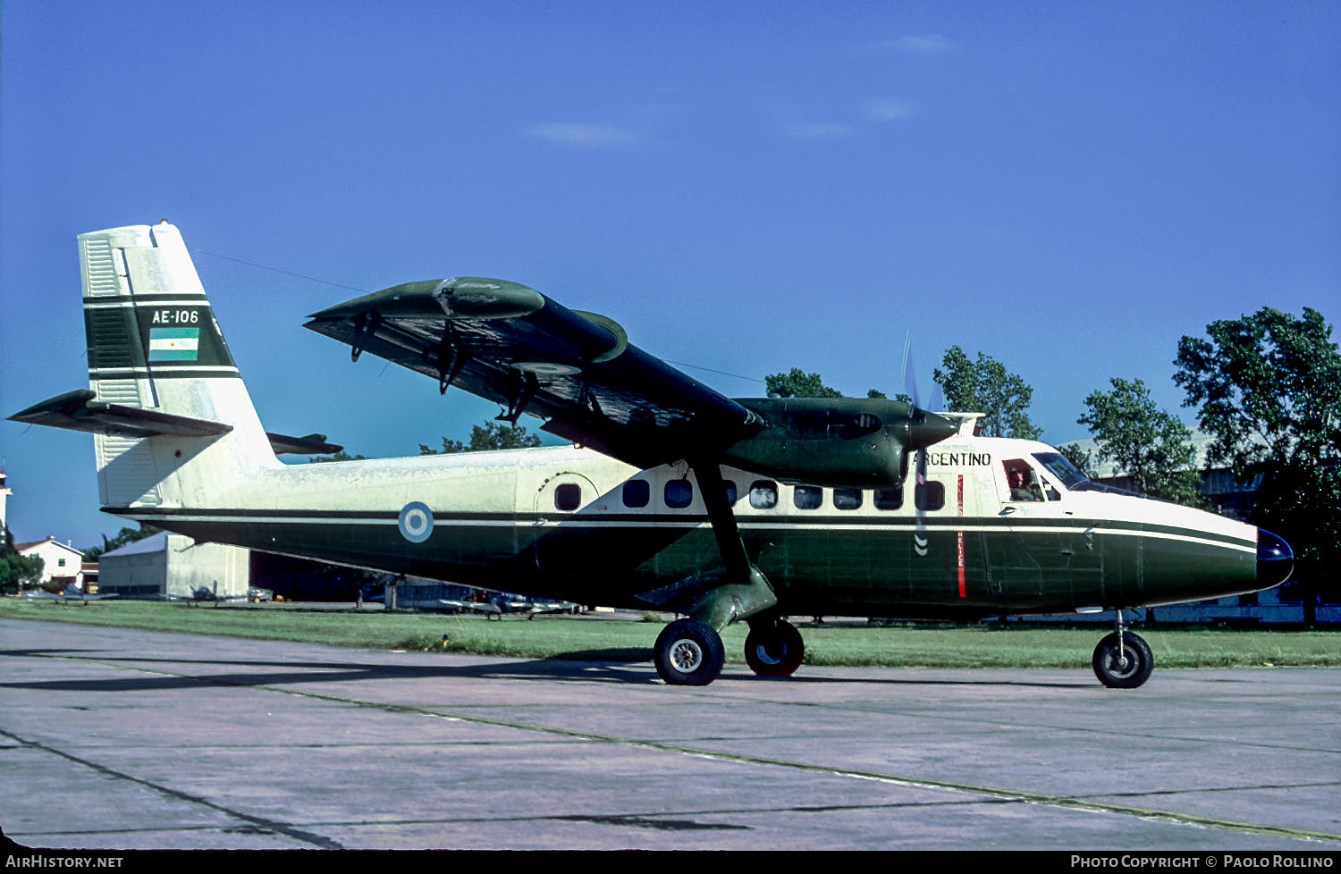 Aircraft Photo of AE-106 | De Havilland Canada DHC-6-200 Twin Otter | Argentina - Army | AirHistory.net #314220