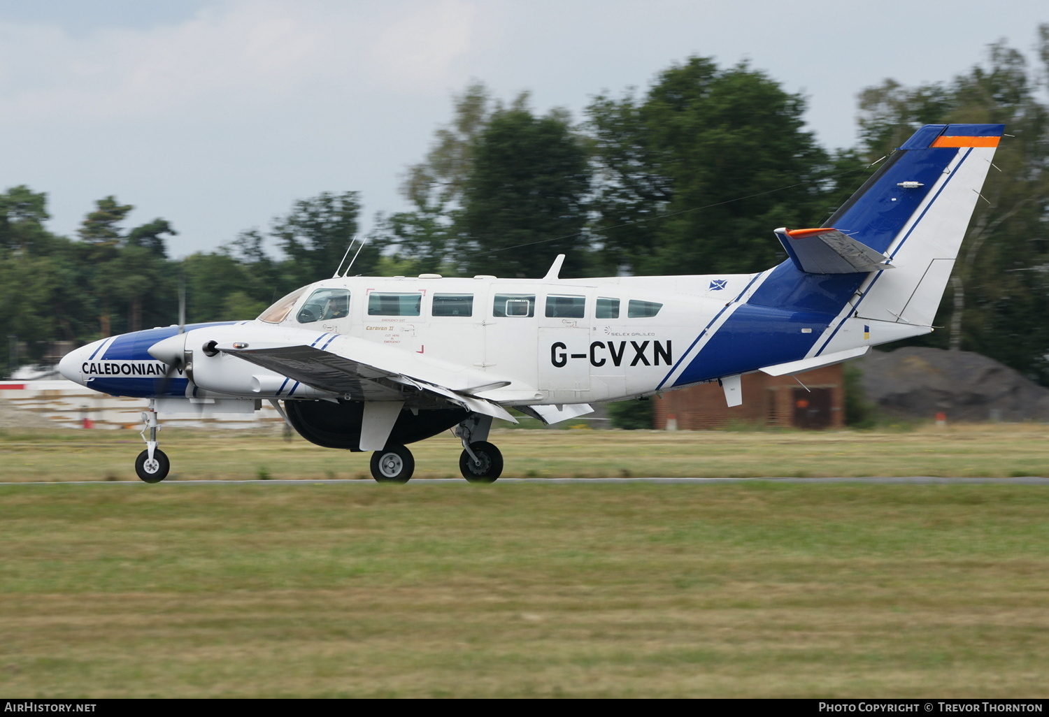 Aircraft Photo of G-CVXN | Reims F406 Caravan II | Caledonian Airborne Systems | AirHistory.net #314222