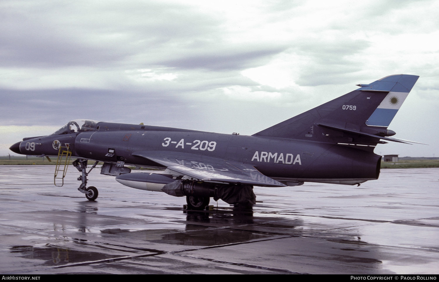 Aircraft Photo of 0759 | Dassault Super Etendard | Argentina - Navy | AirHistory.net #314230