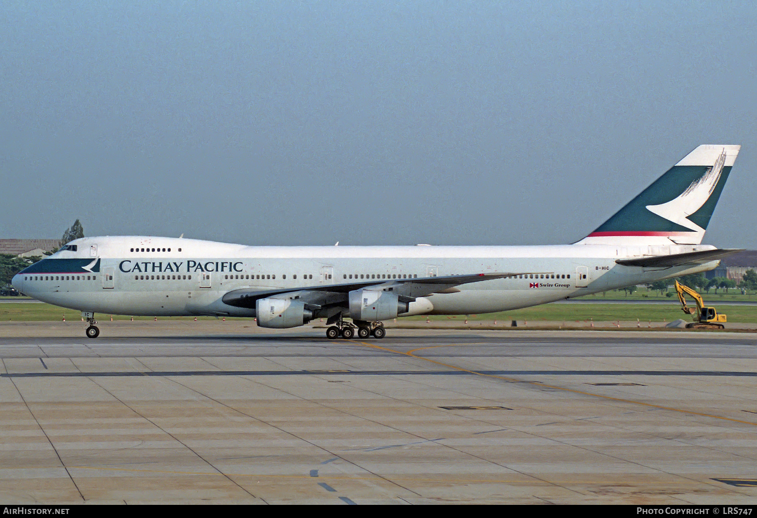 Aircraft Photo of B-HIC | Boeing 747-267B | Cathay Pacific Airways | AirHistory.net #314239