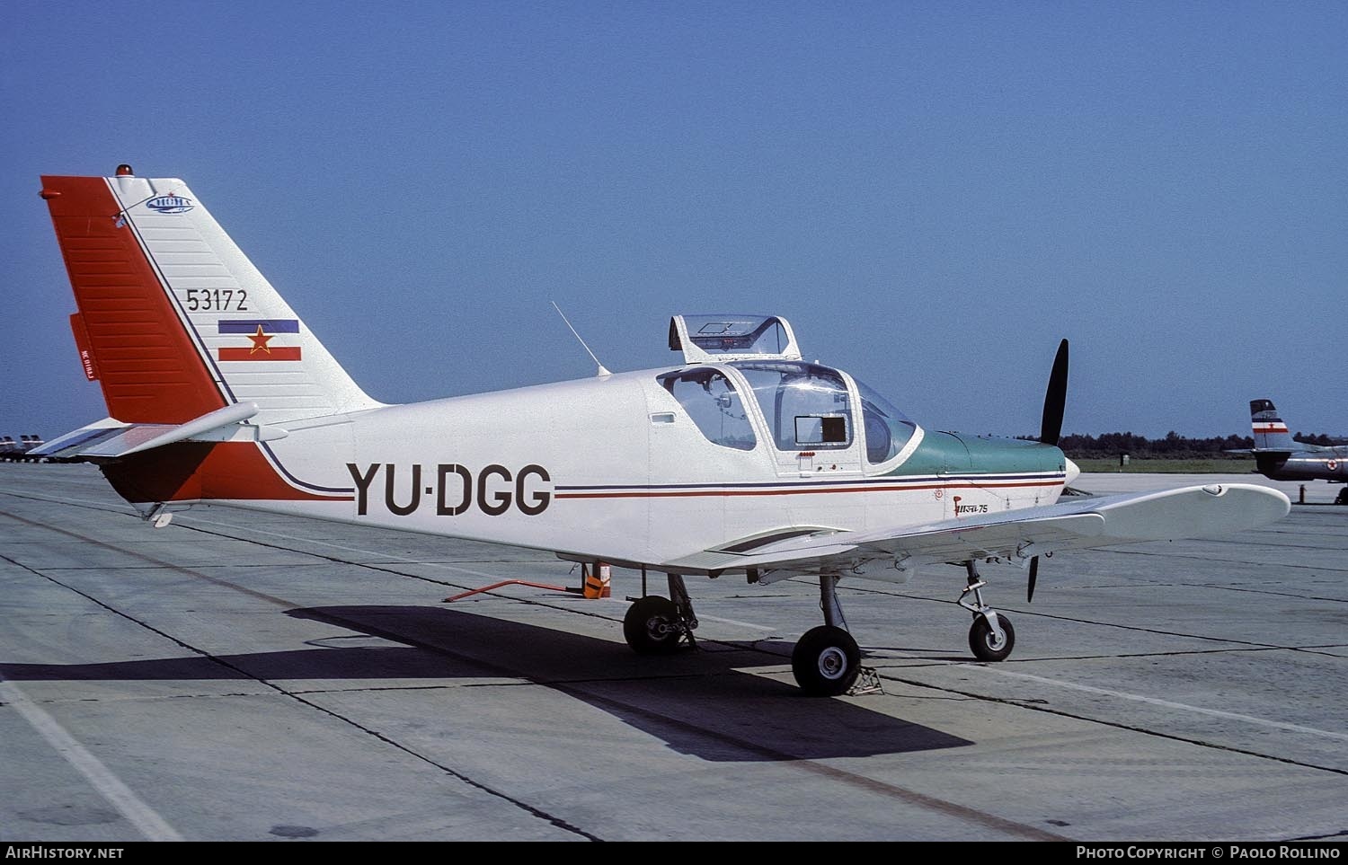 Aircraft Photo of YU-DGG | Utva UTVA-75 | AirHistory.net #314242