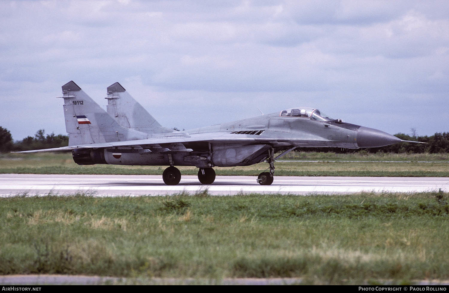 Aircraft Photo of 18112 | Mikoyan-Gurevich MiG-29A (9-12A) | Serbia and Montenegro - Air Force | AirHistory.net #314251