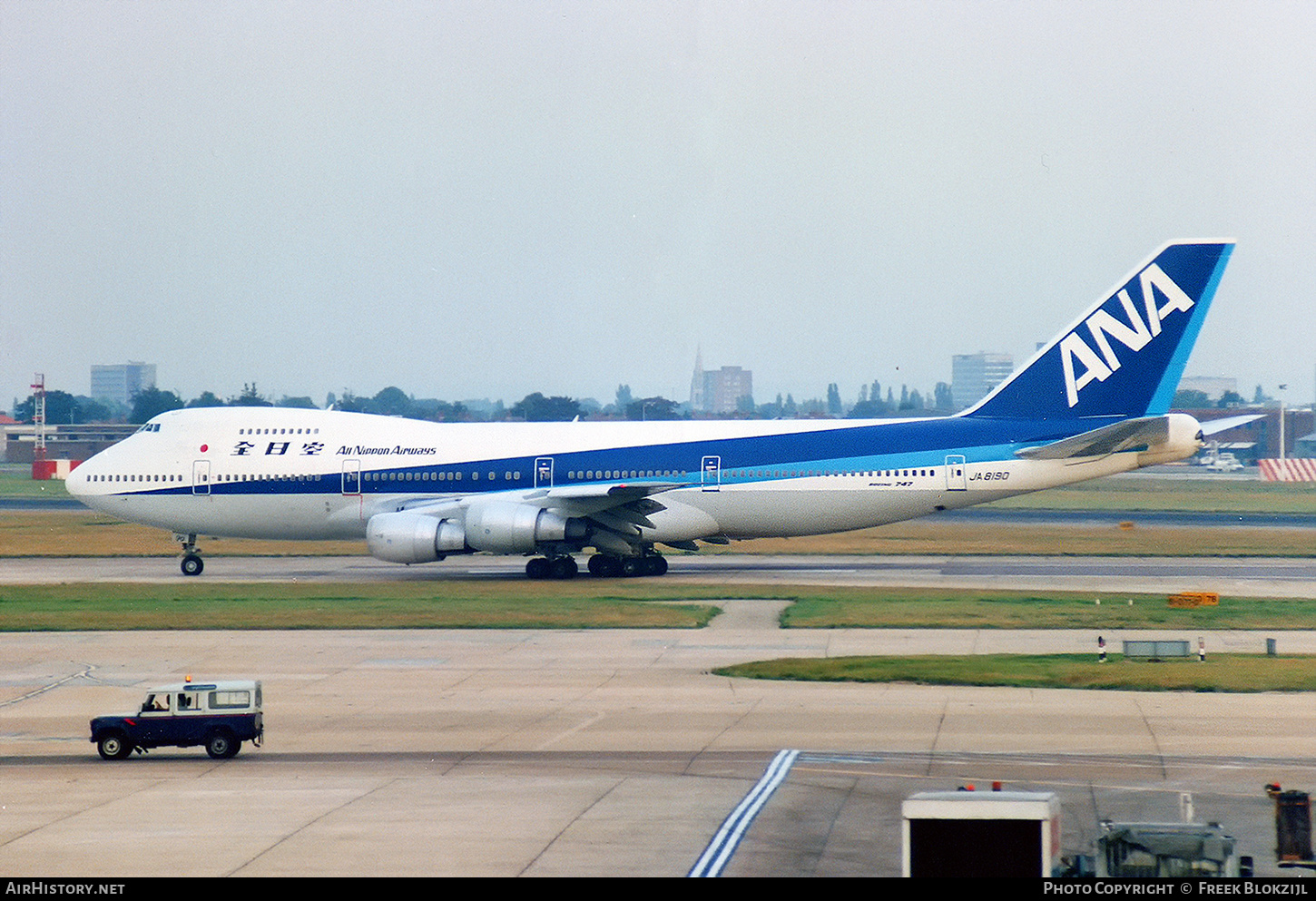 Aircraft Photo of JA8190 | Boeing 747-281B | All Nippon Airways - ANA | AirHistory.net #314253