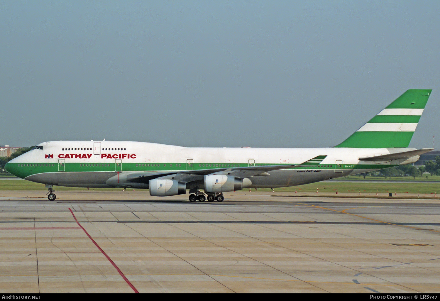 Aircraft Photo of B-HOY | Boeing 747-467 | Cathay Pacific Airways | AirHistory.net #314283