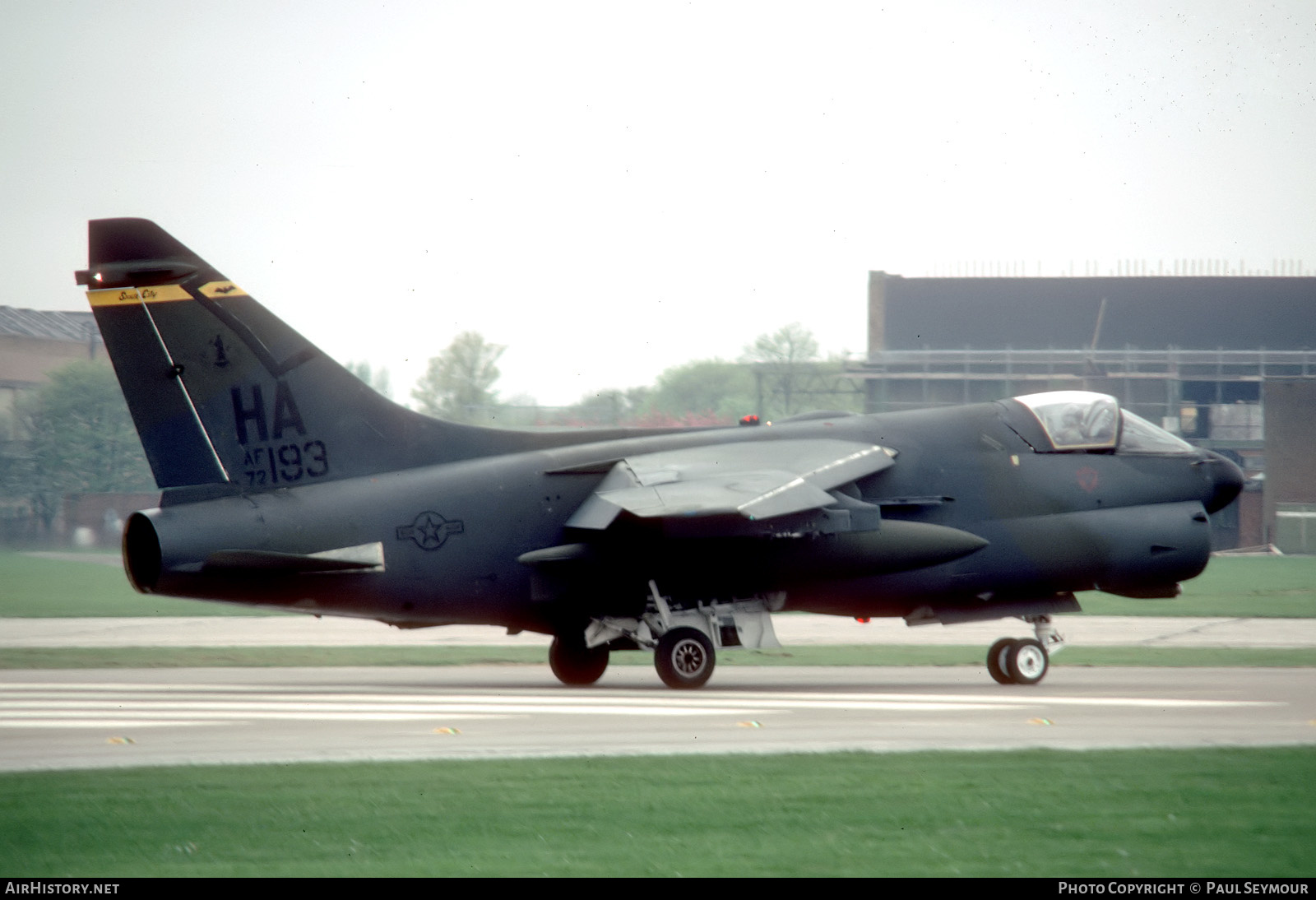 Aircraft Photo of 72-0193 / AF72-193 | LTV A-7D Corsair II | USA - Air Force | AirHistory.net #314290