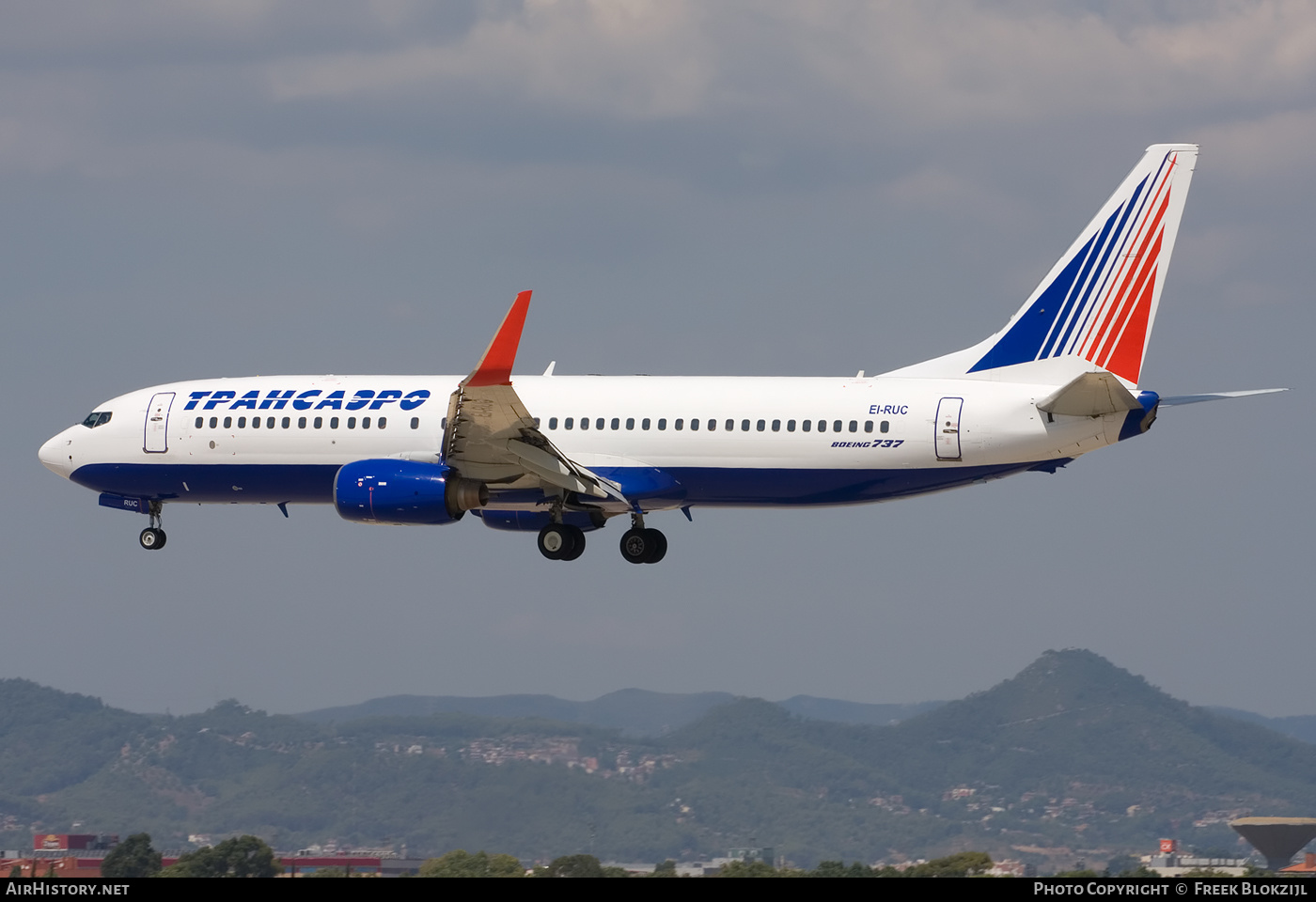 Aircraft Photo of EI-RUC | Boeing 737-86R | Transaero Airlines | AirHistory.net #314293