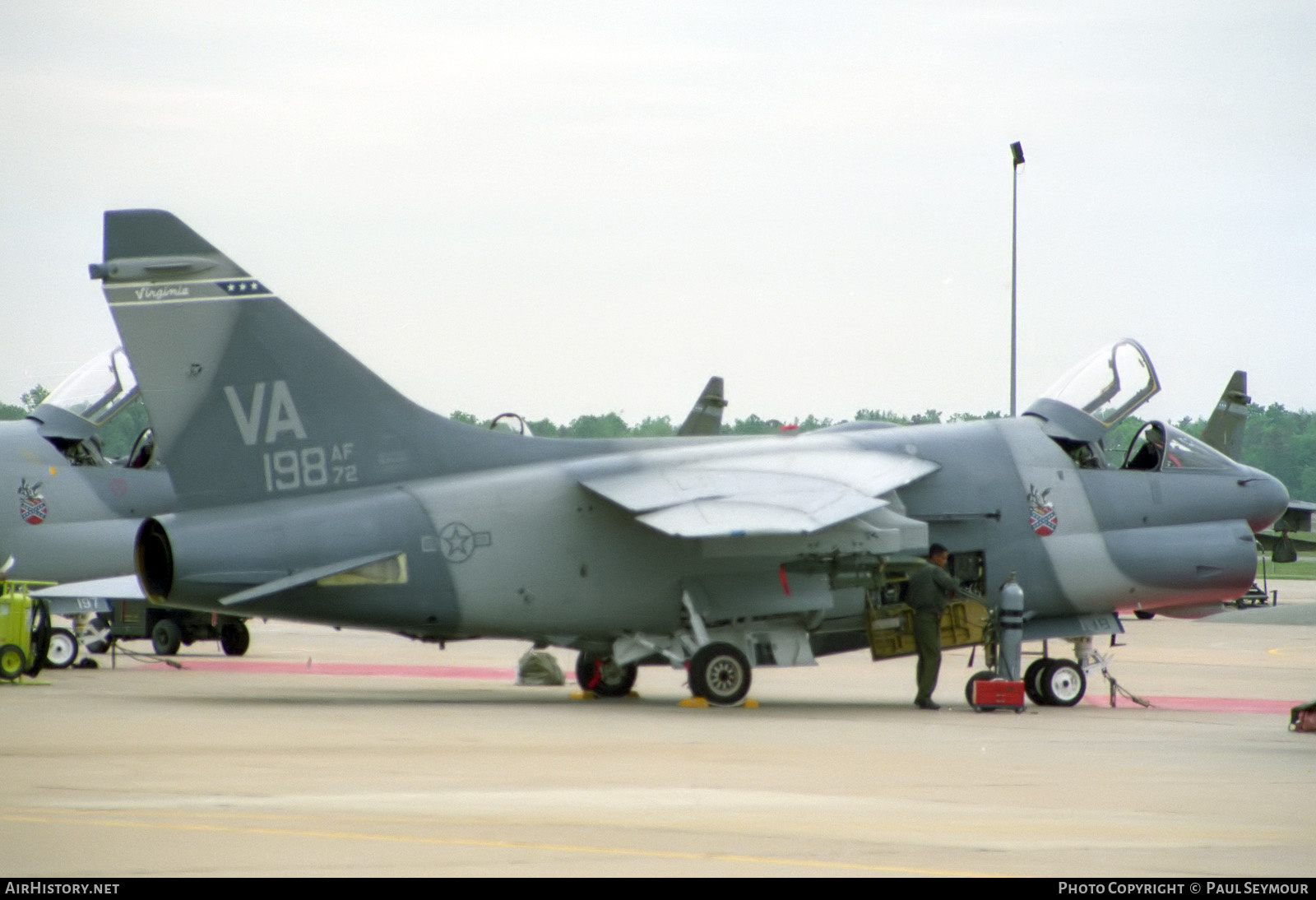 Aircraft Photo of 72-0198 / 198-AF72 | LTV A-7D Corsair II | USA - Air Force | AirHistory.net #314295