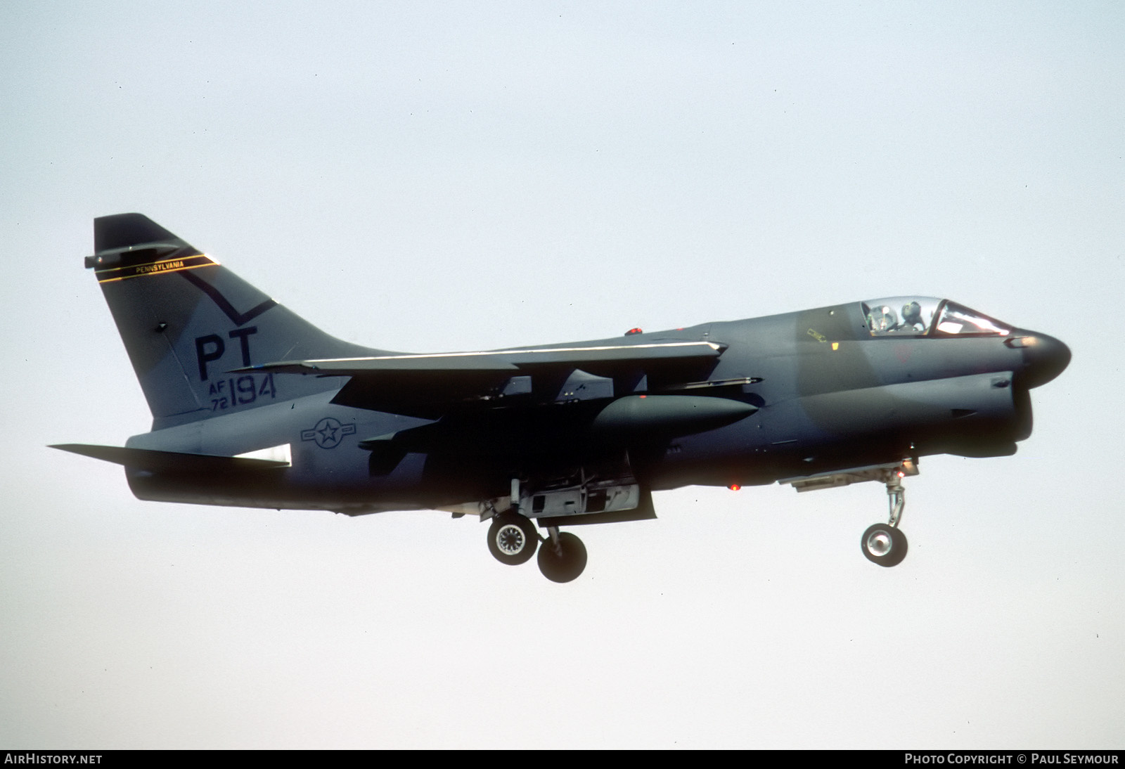 Aircraft Photo of 72-0194 / AF72-194 | LTV A-7D Corsair II | USA - Air Force | AirHistory.net #314308