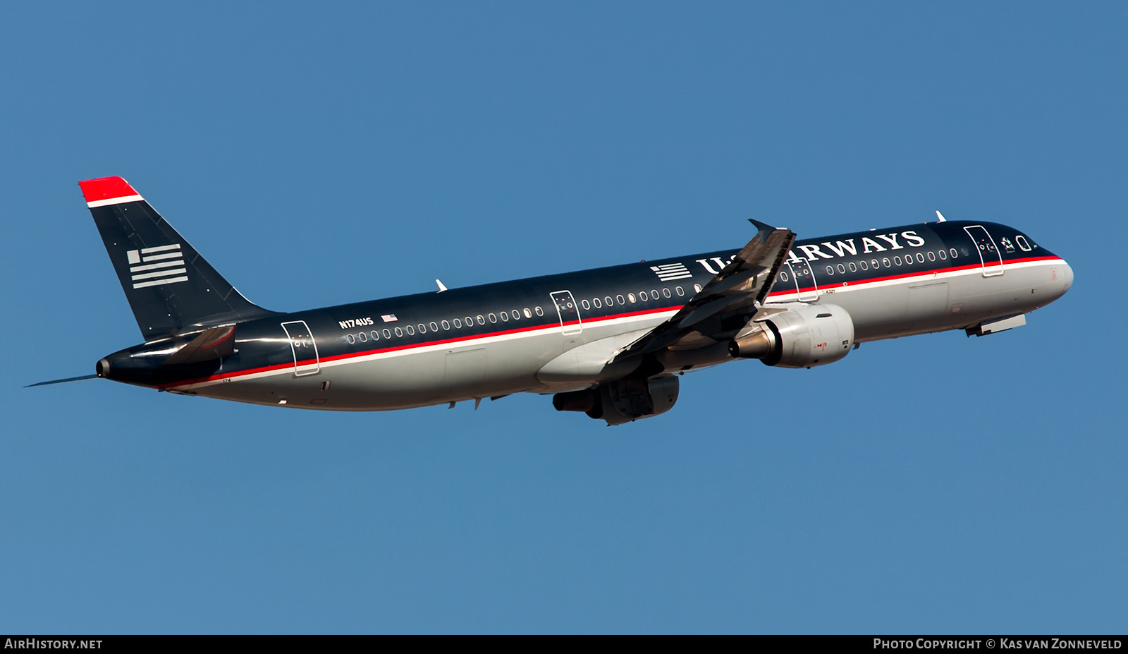Aircraft Photo of N174US | Airbus A321-211 | US Airways | AirHistory.net #314329