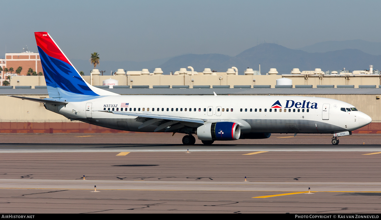 Aircraft Photo of N3733Z | Boeing 737-832 | Delta Air Lines | AirHistory.net #314337