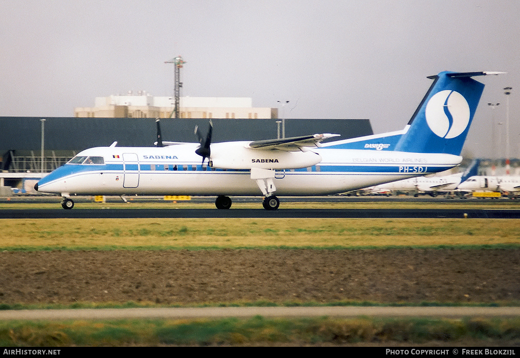 Aircraft Photo of PH-SDJ | De Havilland Canada DHC-8-311A Dash 8 | Sabena | AirHistory.net #314369