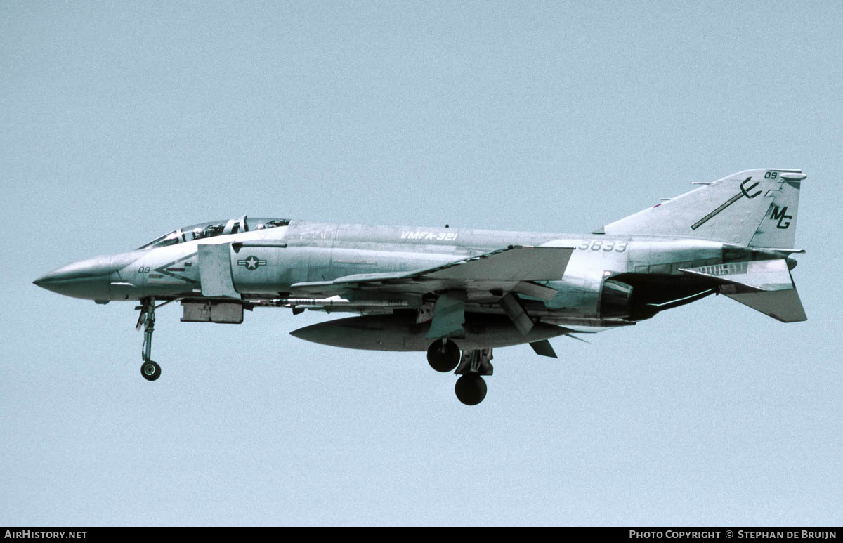 Aircraft Photo of 153833 / 3833 | McDonnell Douglas F-4S Phantom II | USA - Marines | AirHistory.net #314380