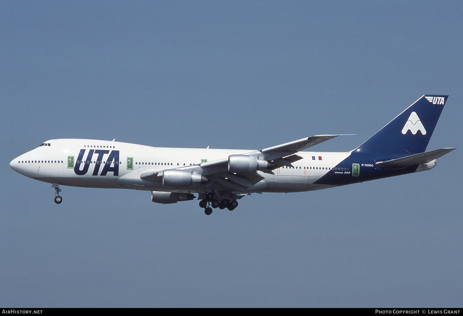 Aircraft Photo of N506DC / N-506DC | Boeing 747-2D3BM | UTA - Union de Transports Aériens | AirHistory.net #314384