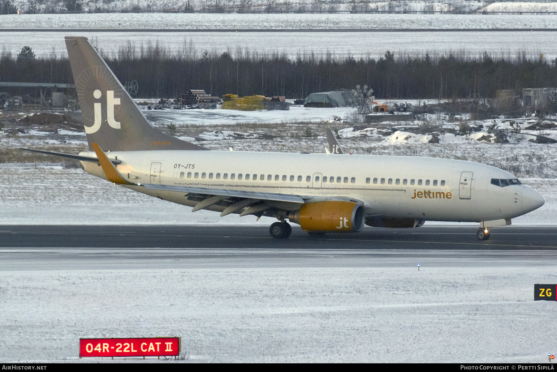 Aircraft Photo of OY-JTS | Boeing 737-7K2 | Jettime | AirHistory.net #314387