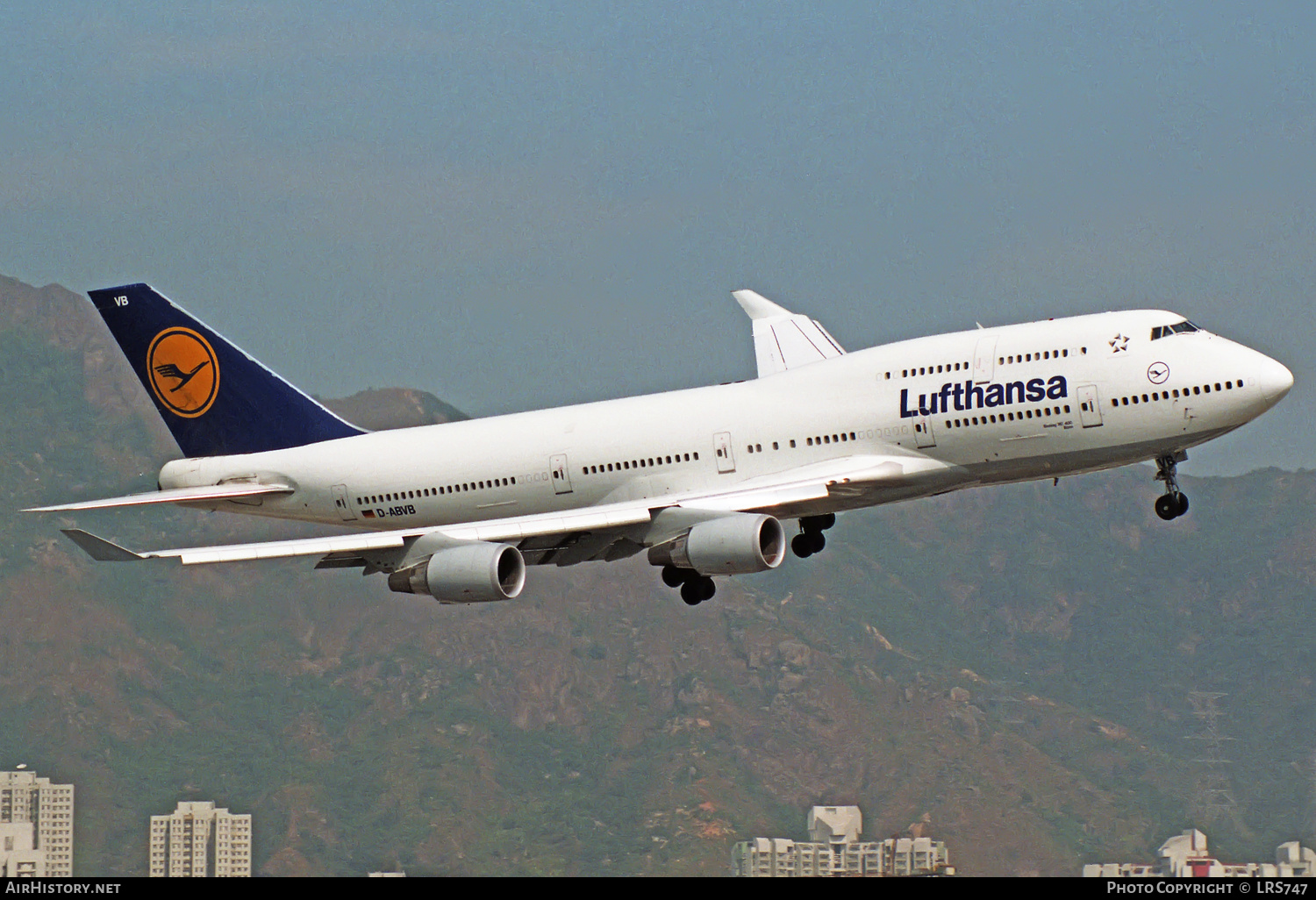 Aircraft Photo of D-ABVB | Boeing 747-430 | Lufthansa | AirHistory.net #314391