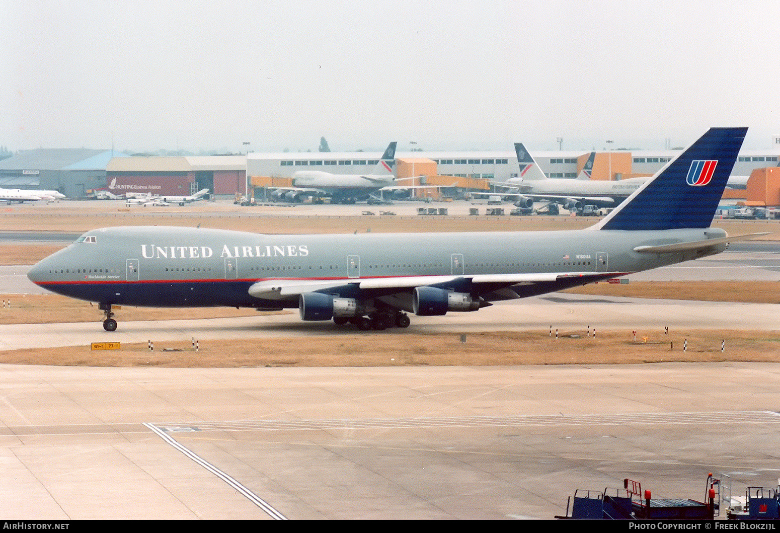 Aircraft Photo of N160UA | Boeing 747-238B | United Airlines | AirHistory.net #314403