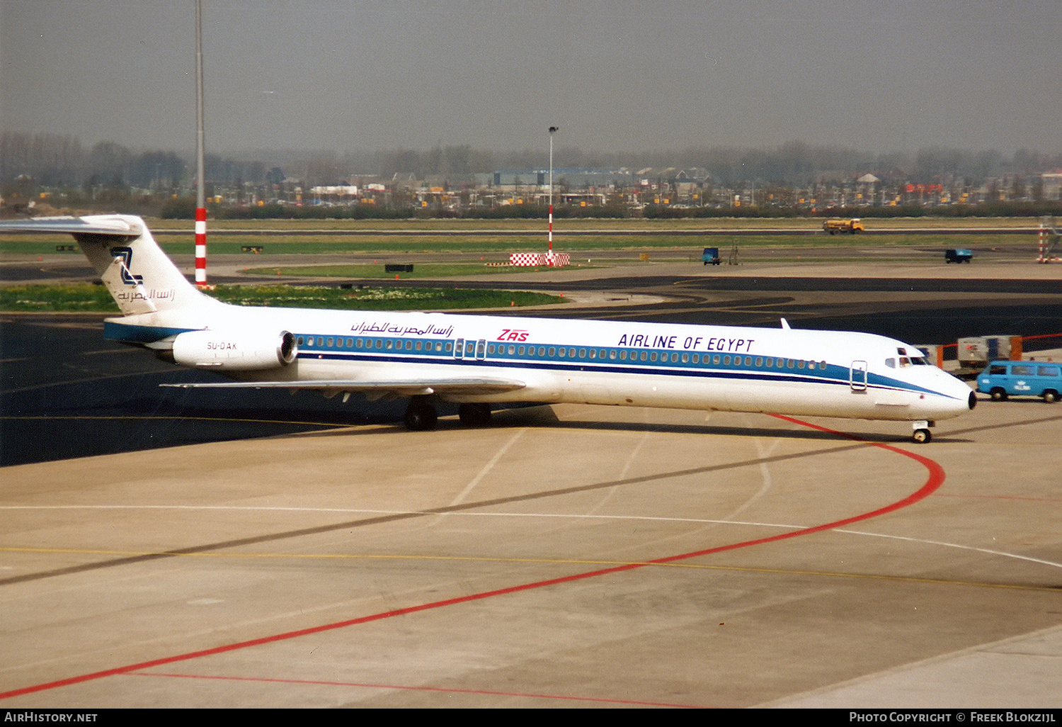 Aircraft Photo of SU-DAK | McDonnell Douglas MD-82 (DC-9-82) | ZAS Airline of Egypt | AirHistory.net #314411